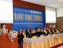 FAPET UGM: Rayakan Puncak Dies Natalis ke-55, Gelar Rapat Senat bersama Rektor UGM