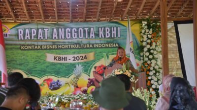 Rapat Anggota Tahunan Kontak Bisnis Hortikultura Indonesia (KBHI) di Kota Semarang (Sumber: semarangkota.go.id)