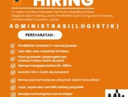 INFO LOKER: Japfa Membuka Lowongan Kerja untuk Administrasi Logistik