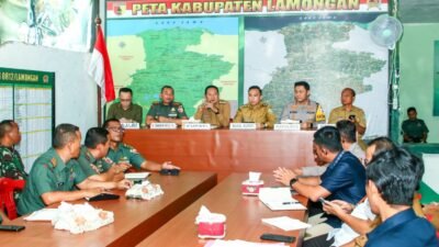 GABAH: Maksimalkan Serapan, Bupati Lamongan Ikuti Rakor Bersama Satgas Sego Boran