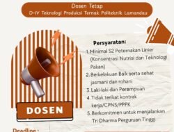 INFO LOKER: Politeknik Lamandau (Polilaman), Kalimantan Tengah Buka Lowongan Dosen Tetap