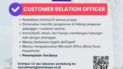 INFO LOKER: PT Wonokoyo Jaya Corporindo Butuh Karyawan untuk Penempatan di Surabaya, Jawa Timur