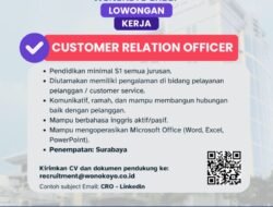 INFO LOKER: PT Wonokoyo Jaya Corporindo Butuh Karyawan untuk Penempatan di Surabaya, Jawa Timur