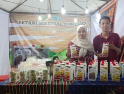 PUPUK ORGANIK: Petani Milenial Sumenep Tampilkan Inovasi Pupuk Organik
