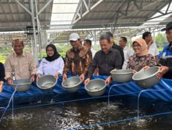 IKAN: Bantuan Budi Daya Ikan Tematik dengan Sistem Bioflok Diserahkan di Boyolali, Jawa Tengah