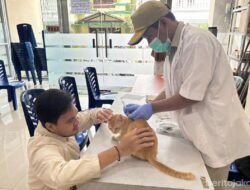 RABIES: 46 Hewan Penulas Rabies (HPR) di Sunter Jaya, Jakarta, Divaksin Rabies