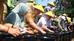 PADI: Ketika Para Pejabat di Jakarta Selatan Menanam Padi di Galon Bekas….