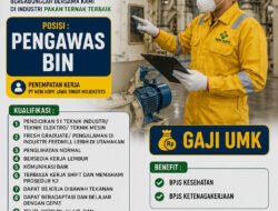 INFO LOKER: PT. New Hope, Mojokerto, Jawa Timur Cari Karyawan sebagai Pengawas BIN