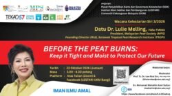 EVENT: Before the Peat Burns: Keep Tight and Moist
